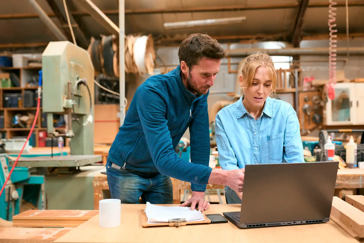 Handwerksbetrieb nutzt Künstliche Intelligenz zur digitalen Planung im Mittelstand